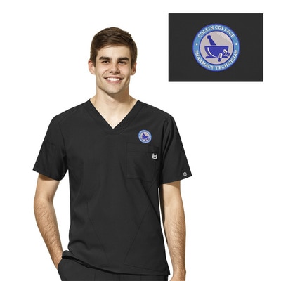 CC14 Men's  Pharmacy Technician V-Neck Top