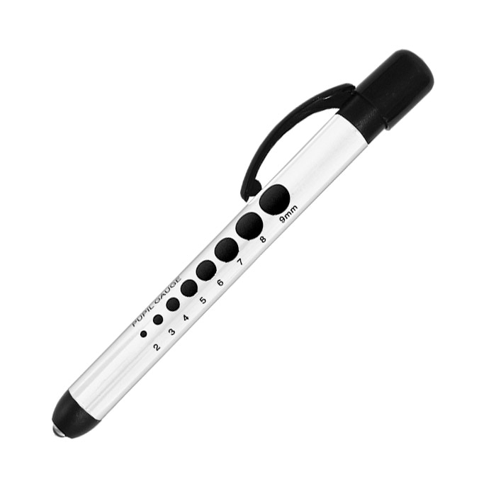 Pupil Gauge Reusable Penlight