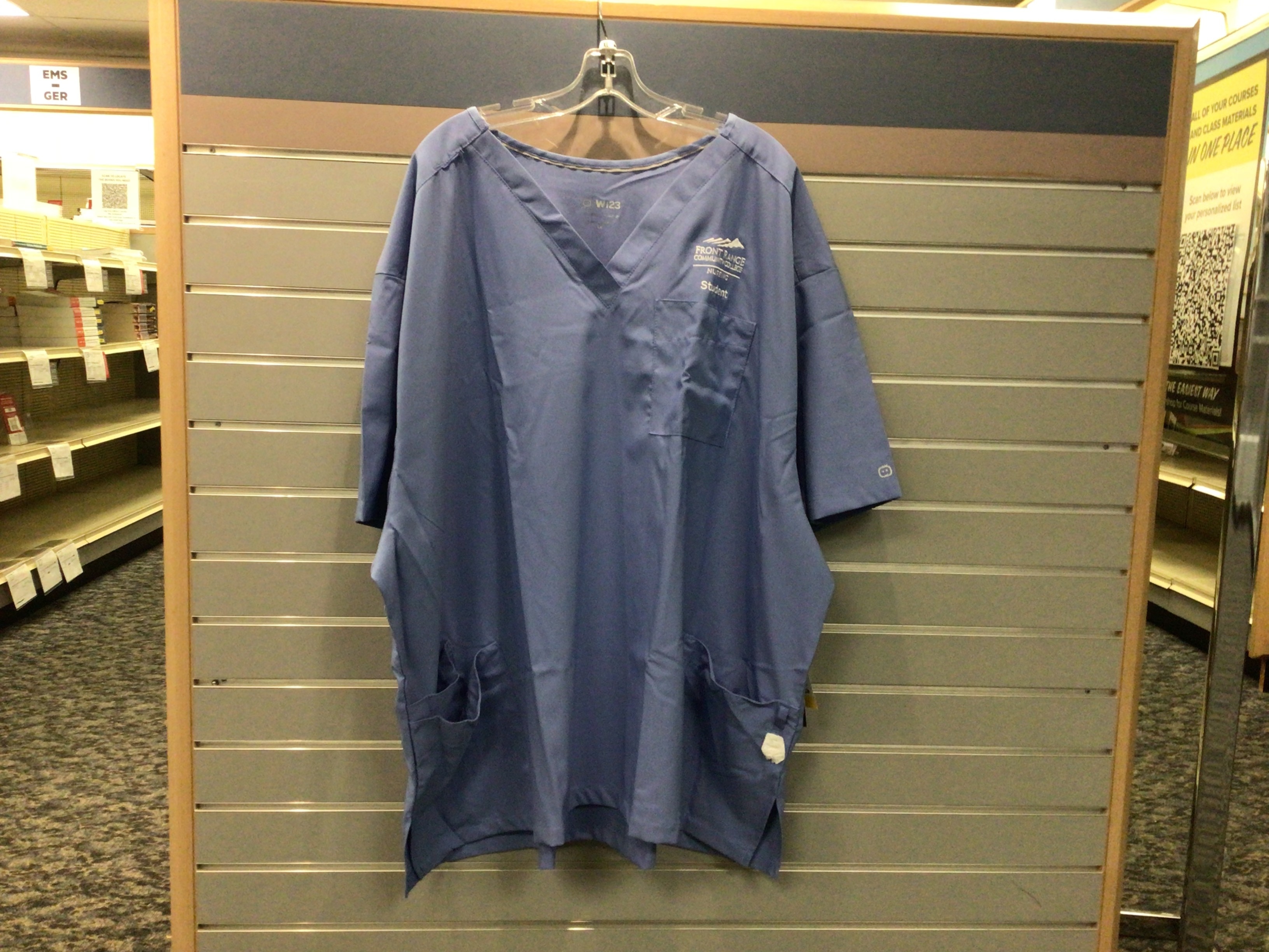 Wink WonderWork V-Neck Top 101FRC5-CBL