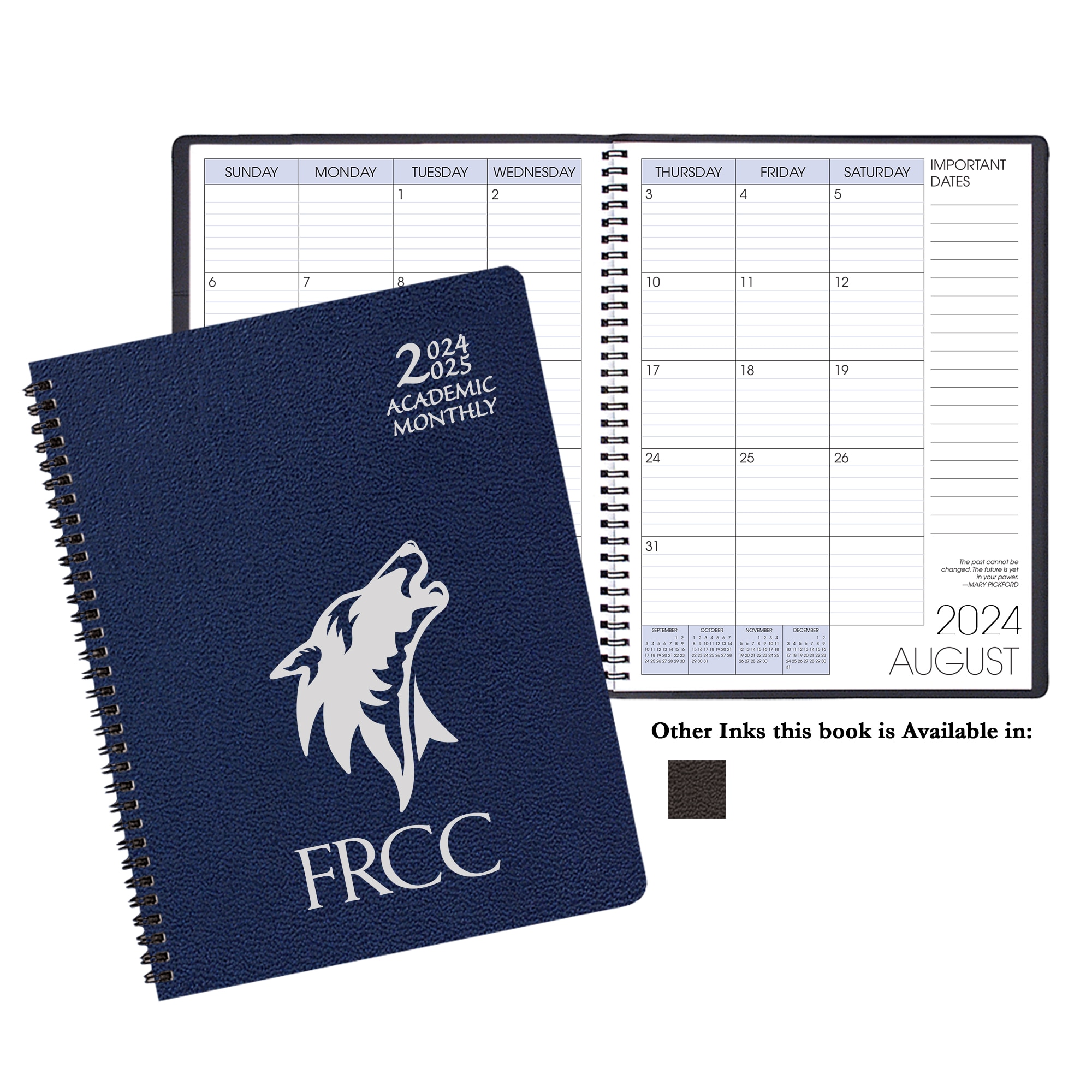 Payne 24-25 Imprinted Academic Monthly Planner  8.5"x11"
