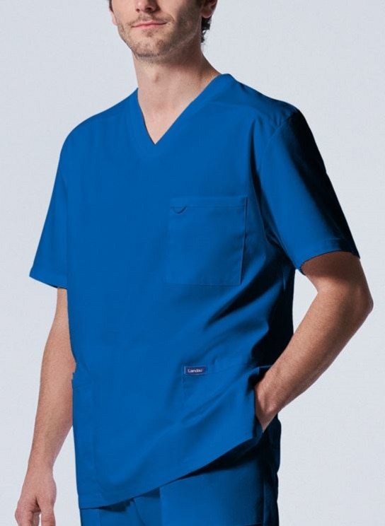 ProFlex Mens 3-Pocket V-Neck Scrub Top (LT109)