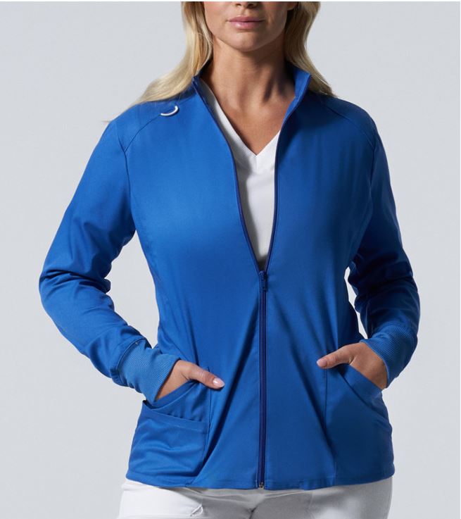 Proflex Womens Zip Front Scrub Jacket (LJ701)