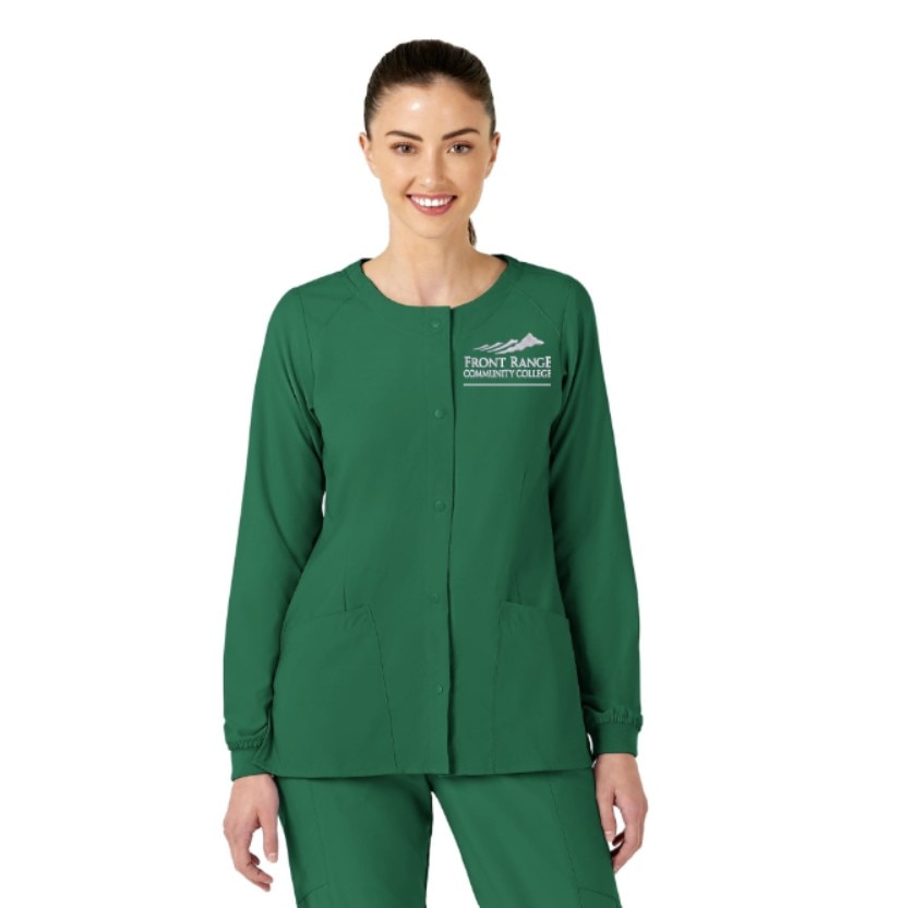 W23 Women's Crew Neck Warm Up Jacket 8155