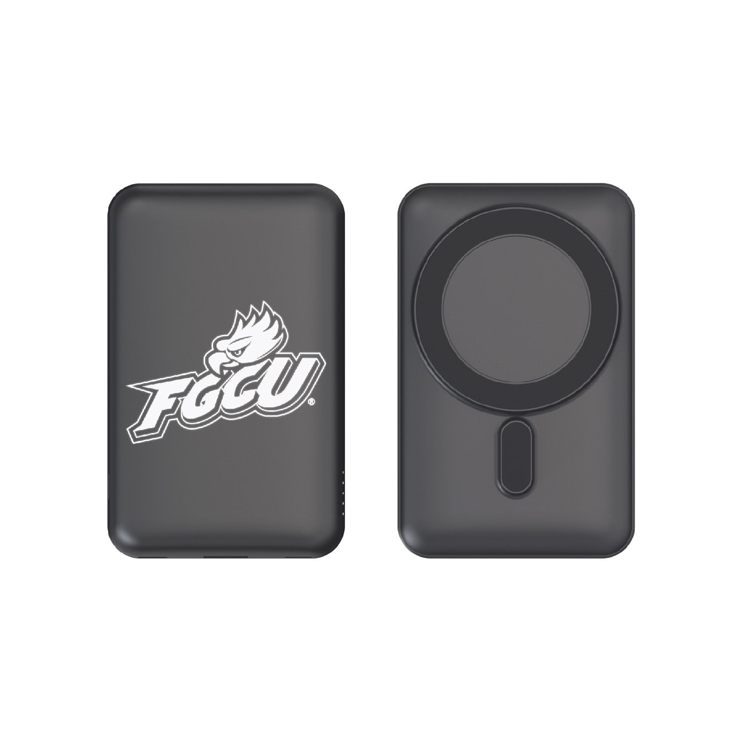 Florida Gulf Coast University Mag Safe Compatible Power Bank, Black, Alumni