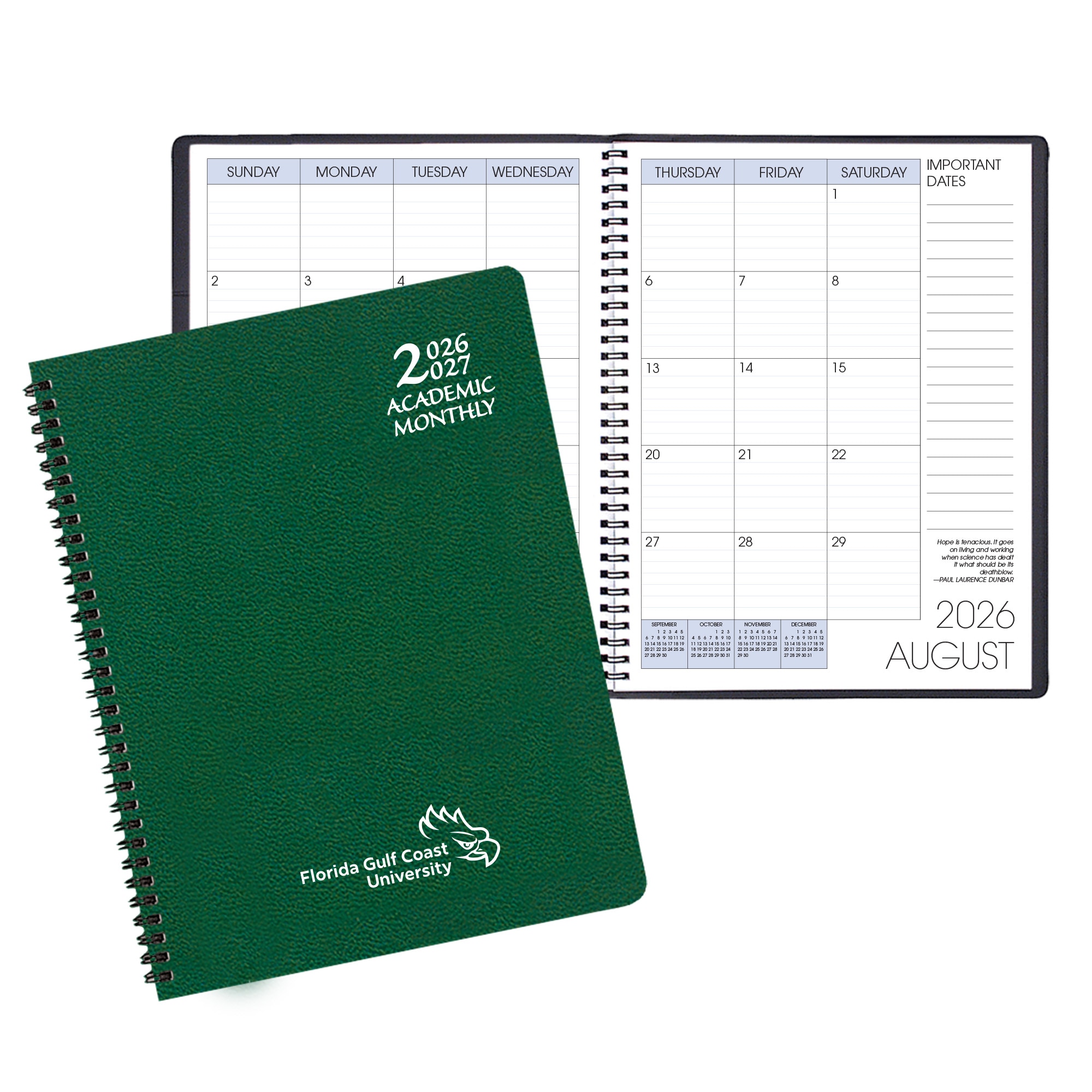 Payne '26-'27 Imprinted Academic Monthly Planner