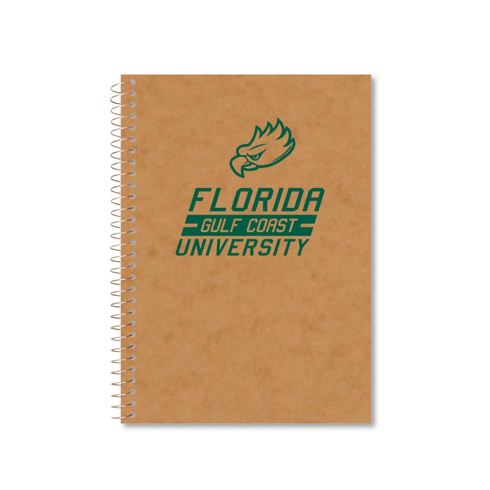 Roaring Premium 3 Subject 9.5 x 6.5 Notebook, College Ruled 20lb Paper, Pressboard Foil Cover