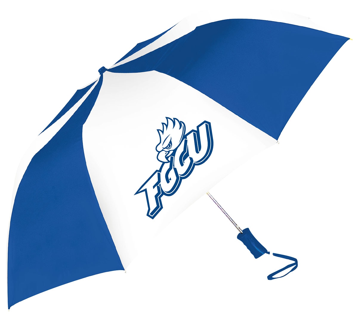 Florida Gulf Coast Eagles "The Sport" 2-Tone Emblematic Umbrella Automatic Folding 48" Coverage