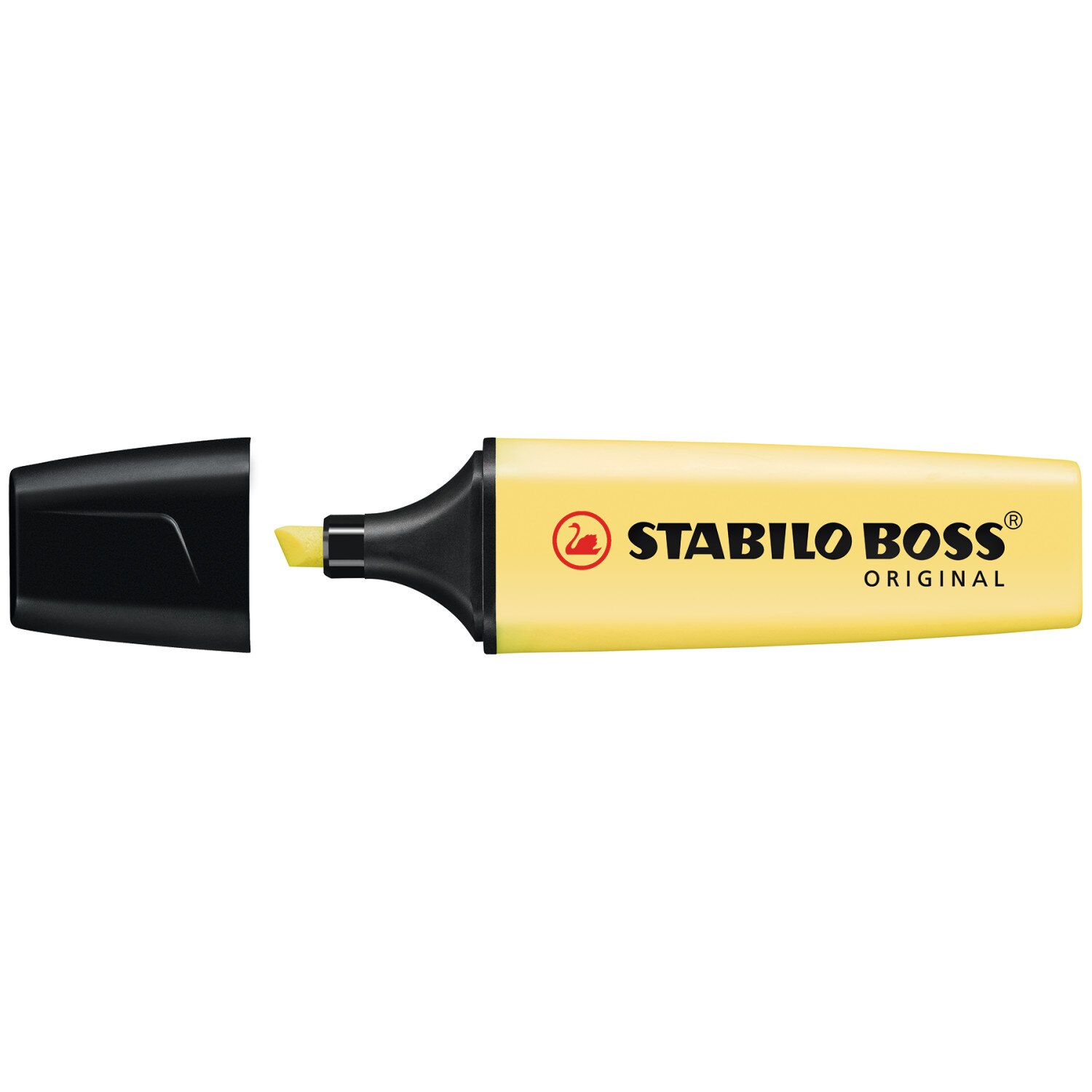 STABILO BOSS Original Pastel Highlighter, Milky Yellow