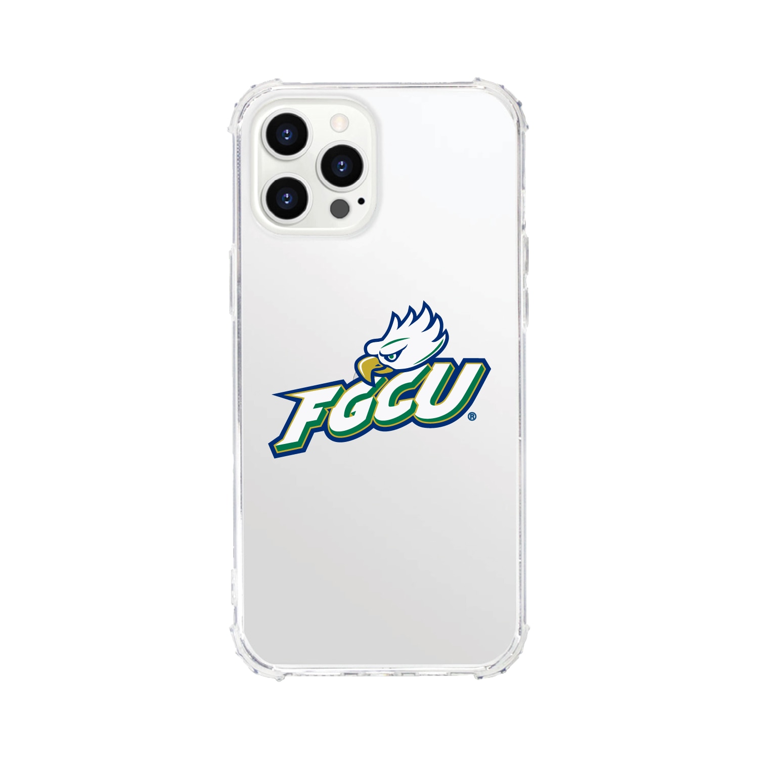 Florida Gulf Coast University- Clear Tough Edge Phone Case, Classic - iPhone 15