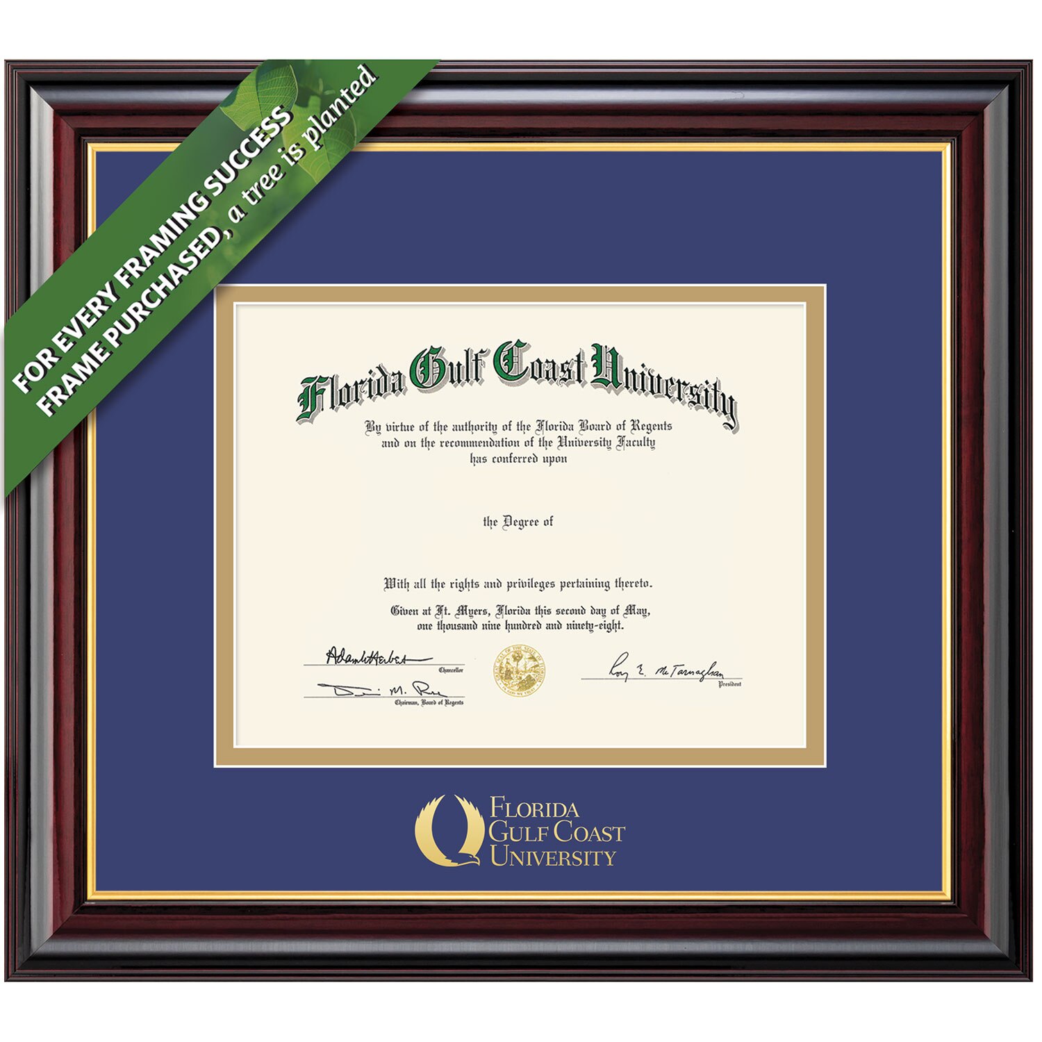 Framing Success Windsor Diploma Frame. Masters