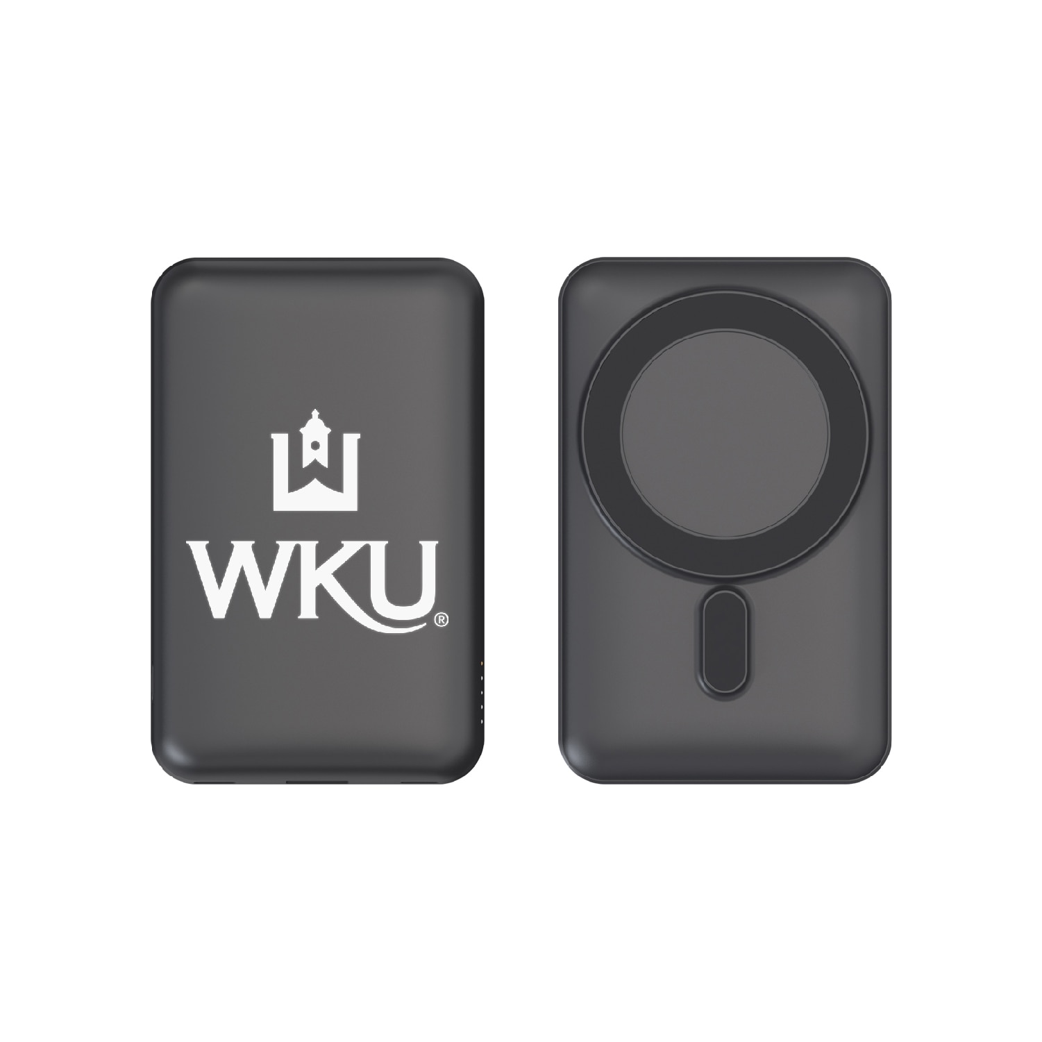 Western Kentucky University Mag Safe Compatible Power Bank, Black, Alumni