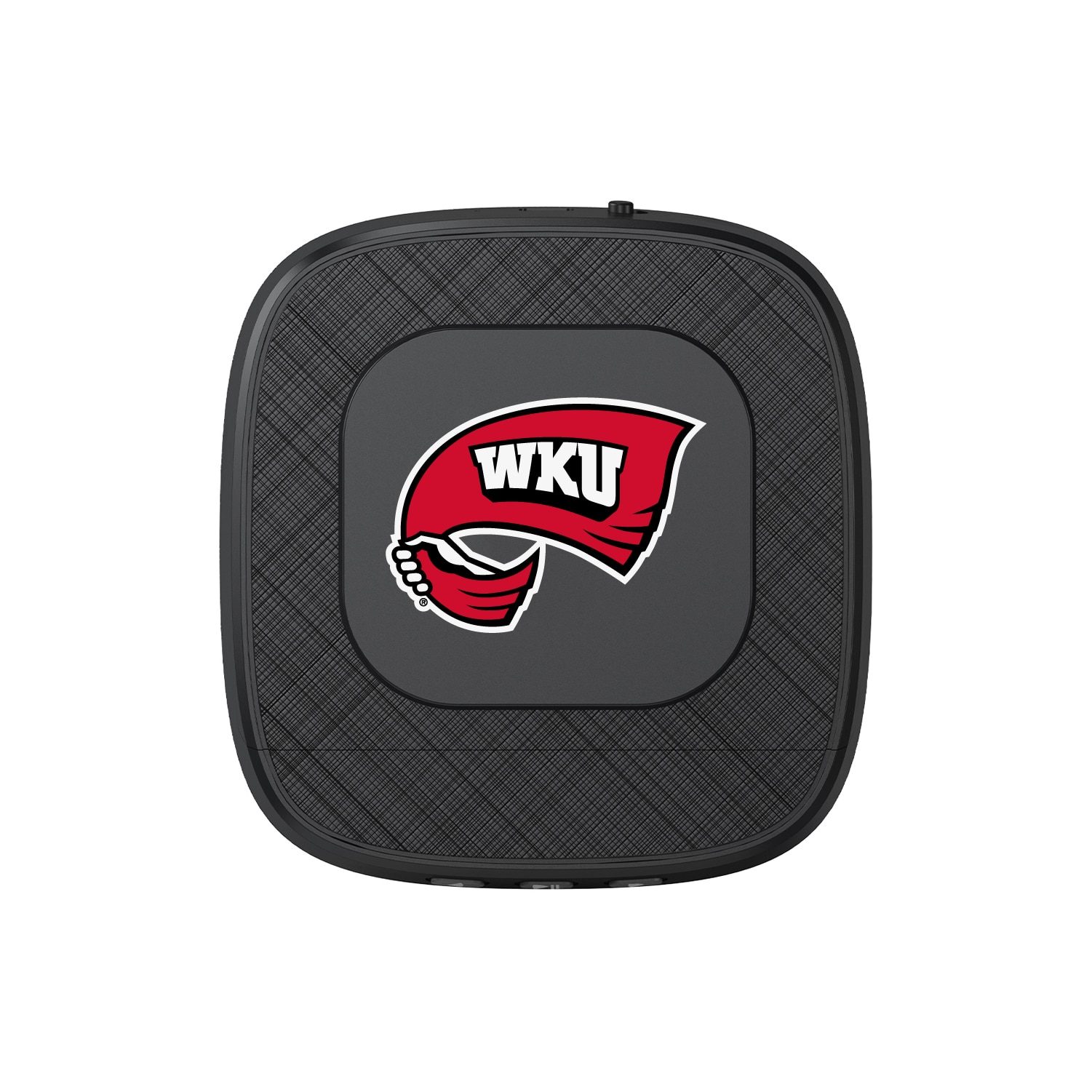 Western Kentucky University Portable Speaker with Phone Charger, Black, Classic