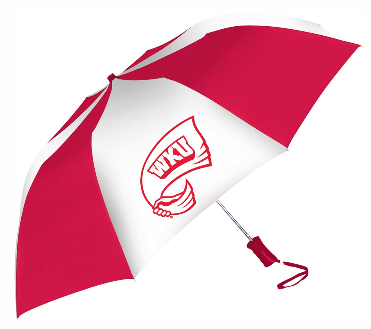 Western Kentucky Hilltoppers "The Sport" 2-Tone Emblematic Umbrella Automatic Folding 48" Coverage
