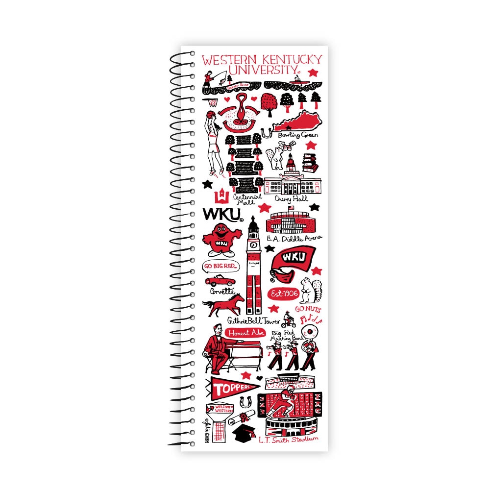 Emblematic Julia Gash Tall Tales College Ruled Notebook