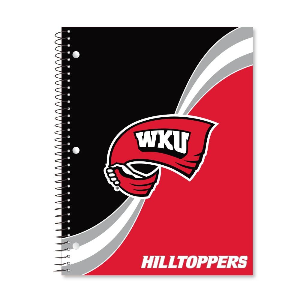 Digi Curve Divide 1 Subject 11"x8.5" 70 Count College Ruled Spiral Notebook