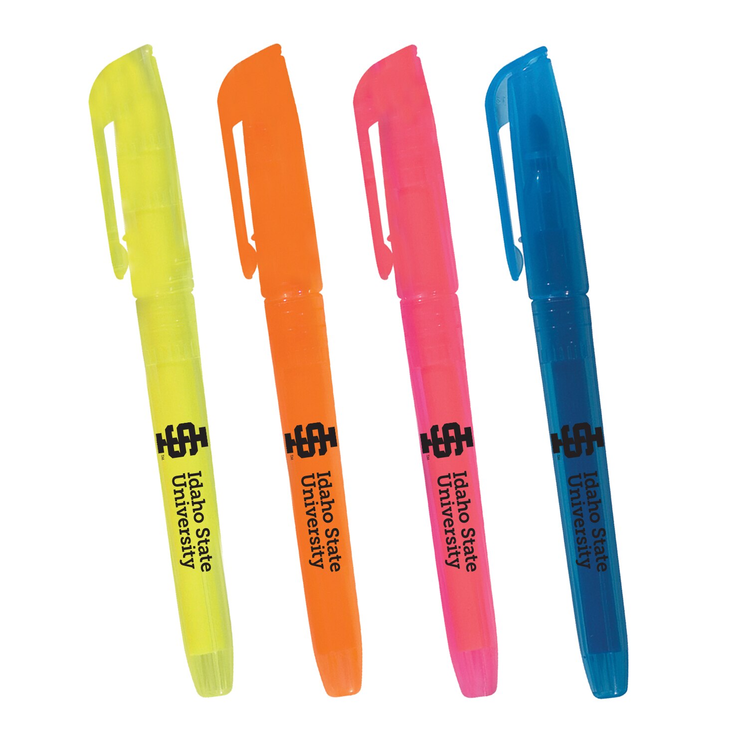 Emblematic Highlighters 4pk Assorted