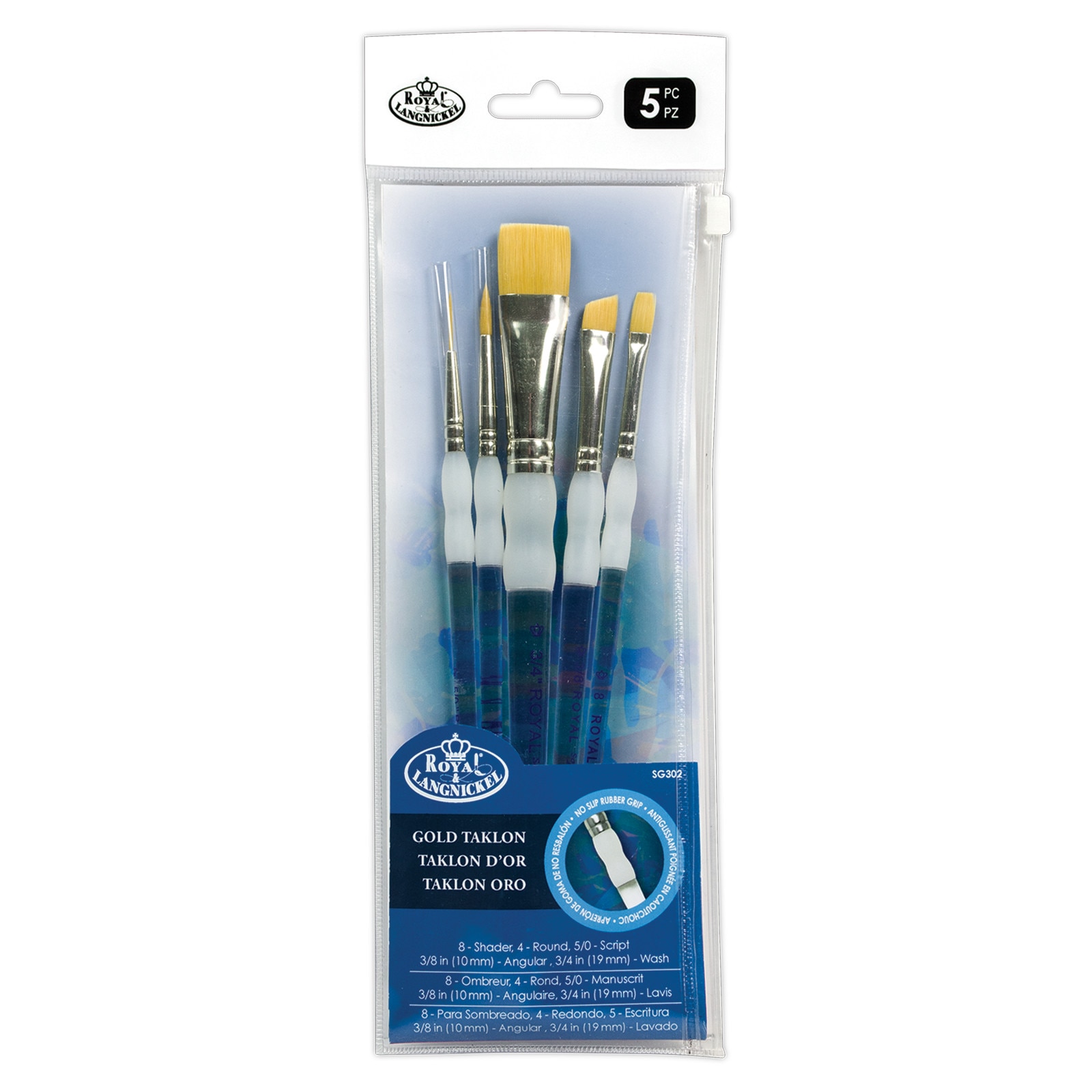 Royal Brush Soft-Grip Value Pack, Beginner Set