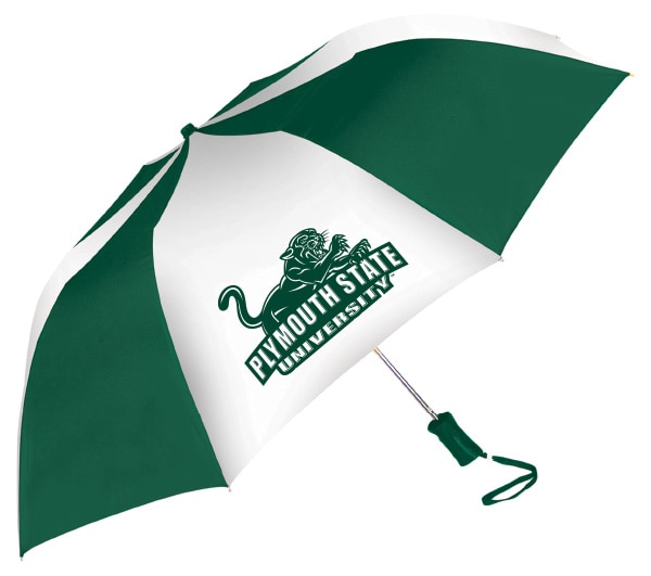 Plymouth State University "The Sport" 2-Tone Emblematic Umbrella Automatic Folding 48" Coverage