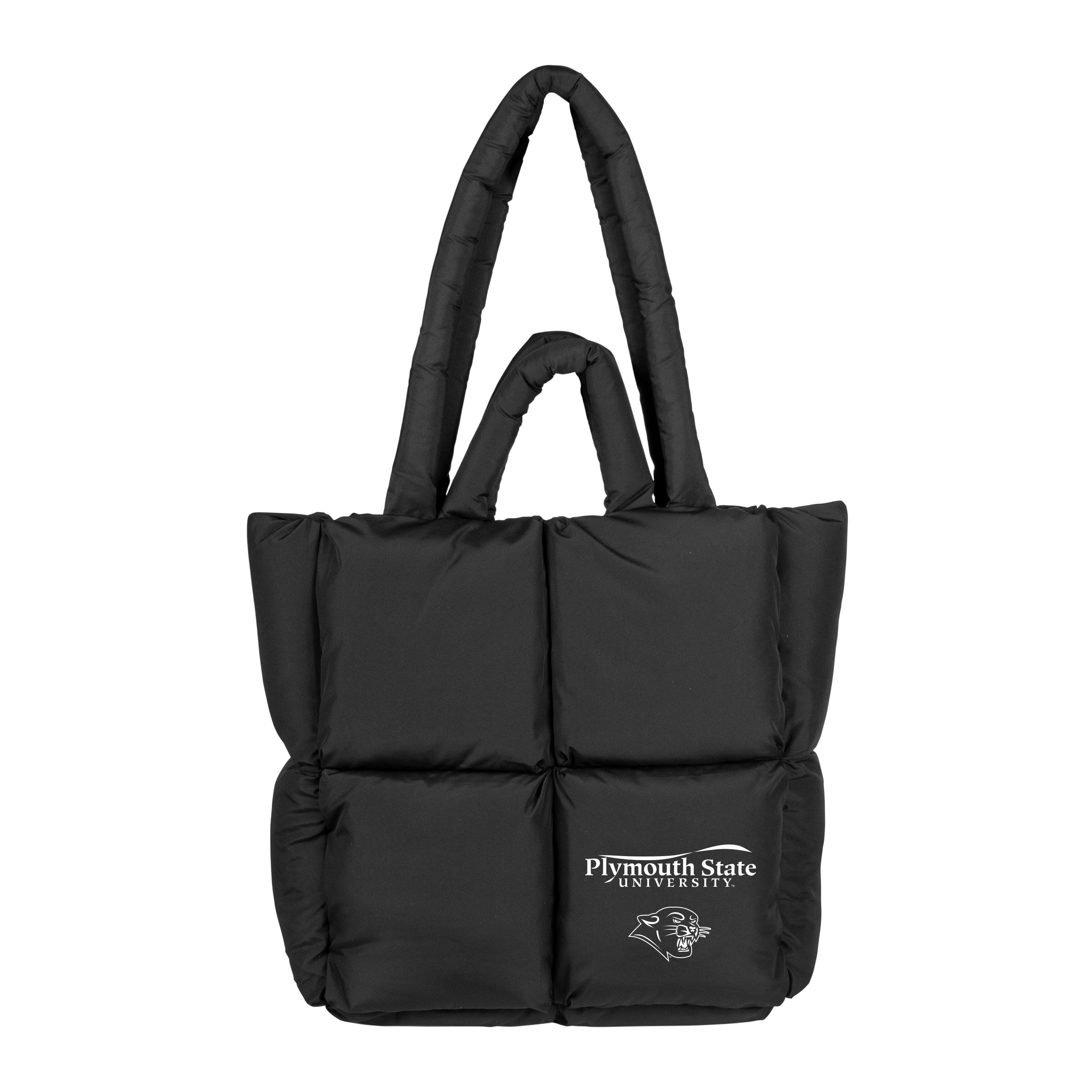 Plymouth State University 162-BLK Puff Tote