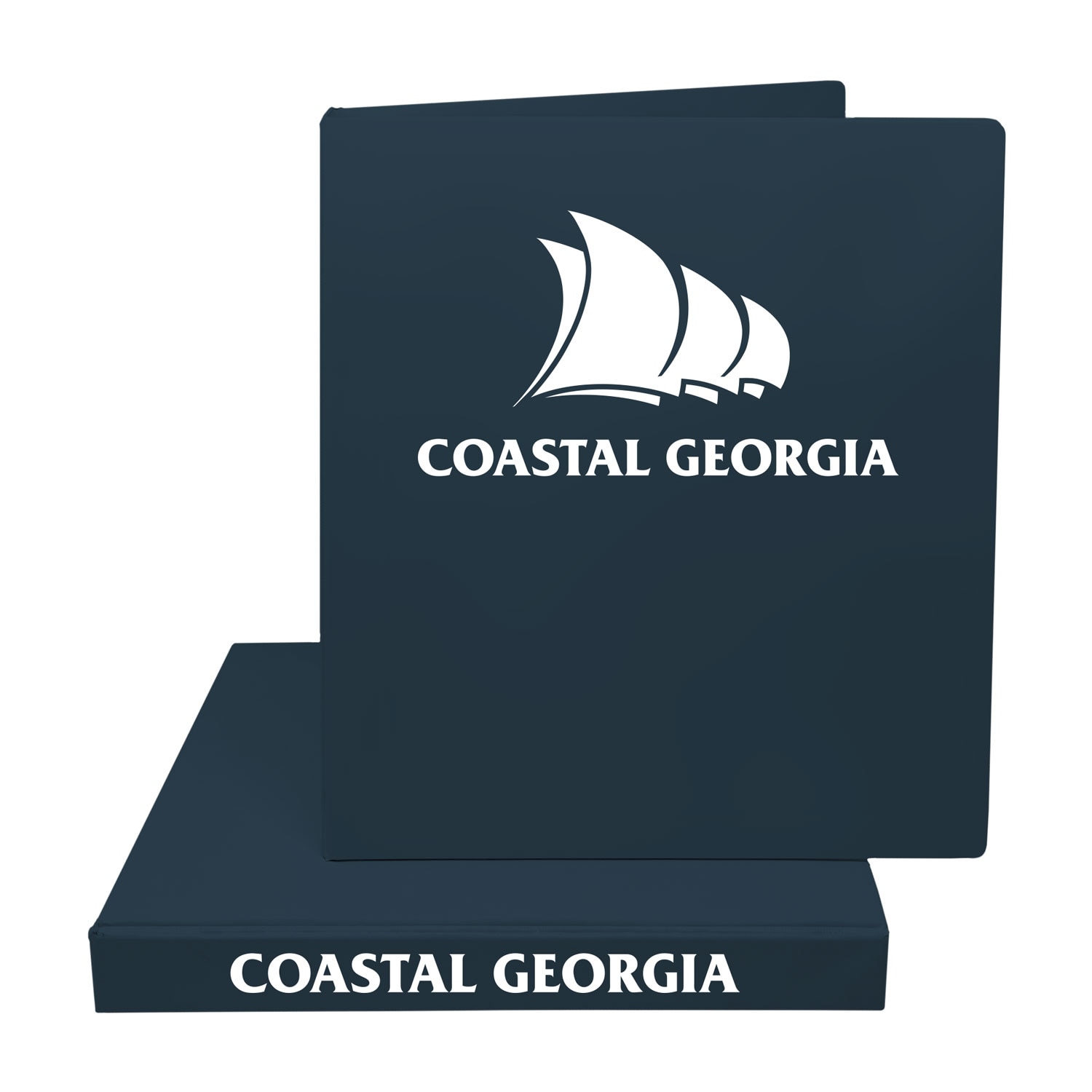 1" Imprinted Binder Short School Name