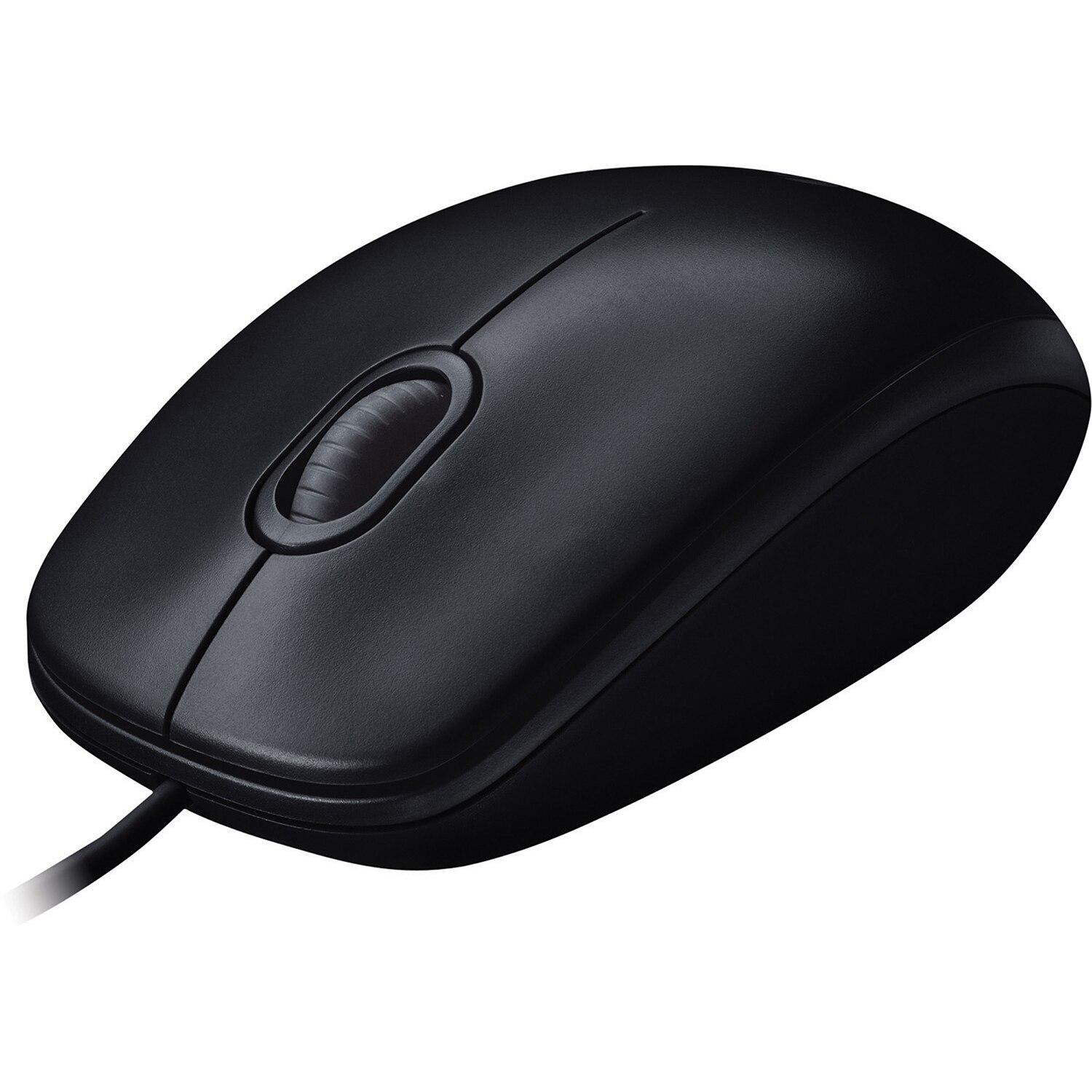 Logitech M100 USB Mouse-Black