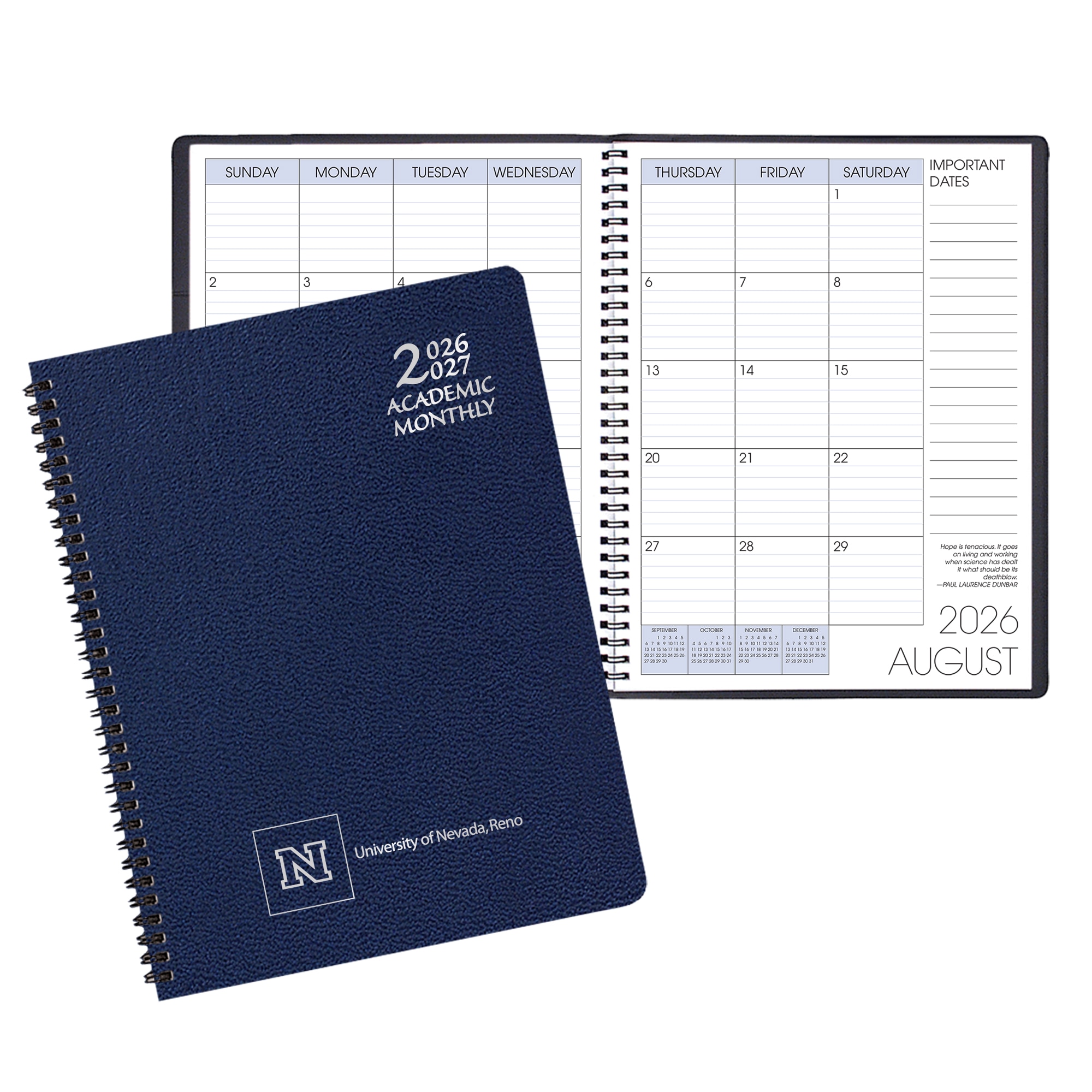 Payne '26-'27 Imprinted Academic Monthly Planner