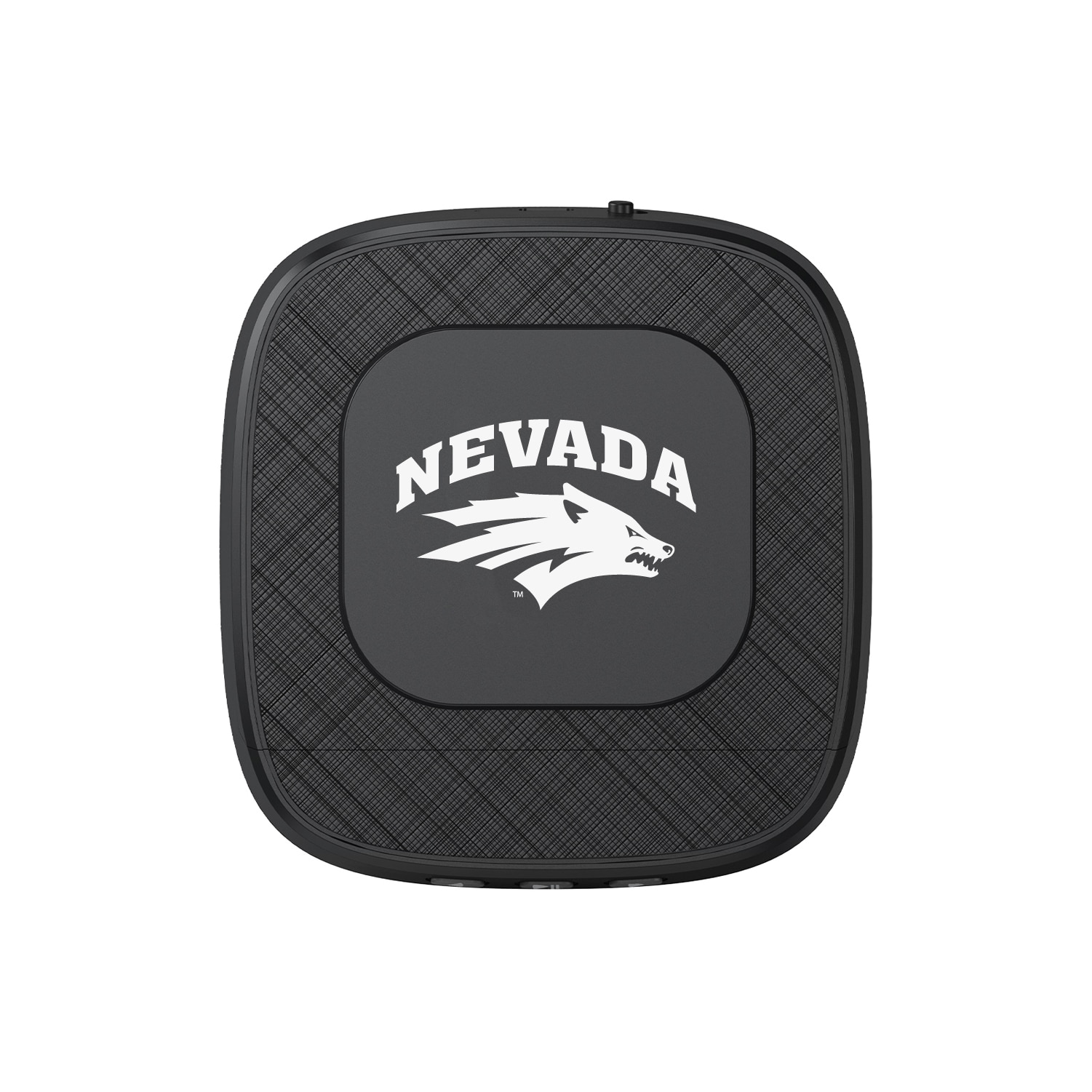 University of Nevada Portable Speaker with Phone Charger, Black, Classic