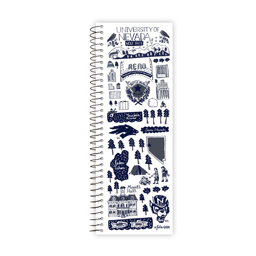 Emblematic Julia Gash Tall Tales College Ruled Notebook