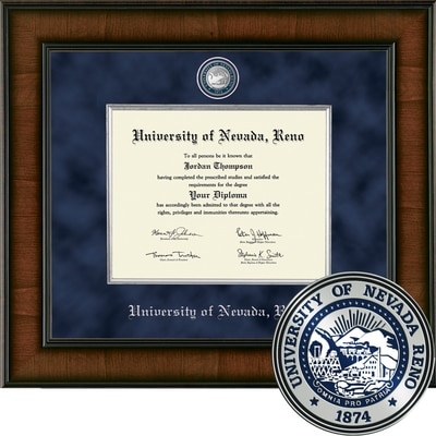 Church Hill Classics 8.5X11, Presidential, Walnut,  Diploma Frame