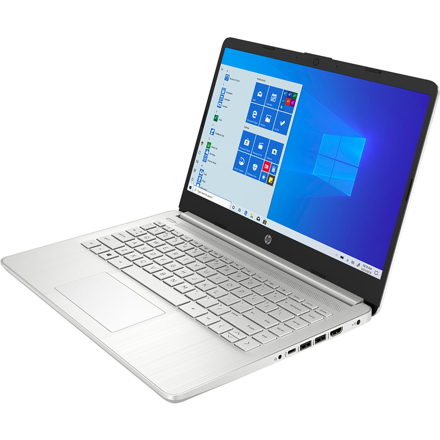 HP 14" Notebook AMD Athlon Silver 3050U Dual-core (2 Core) 2.30 GHz, 4GB RAM, 128 GB SSD - Natural Silver