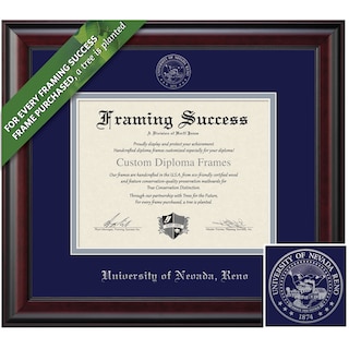 Custom Engraved Diploma Frame For University Of Montana - Graduation Gift With Campus Photo, Mahogany & Gold