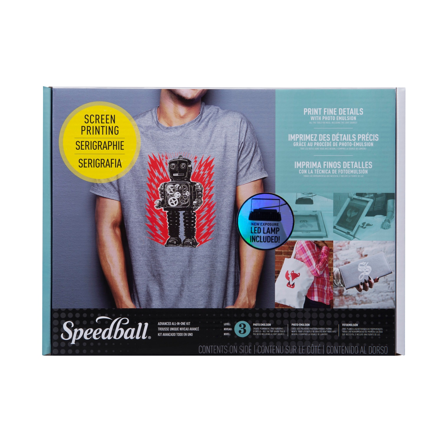 Speedball Advanced All-In-One Kit, 20-Piece All-In-One Kit