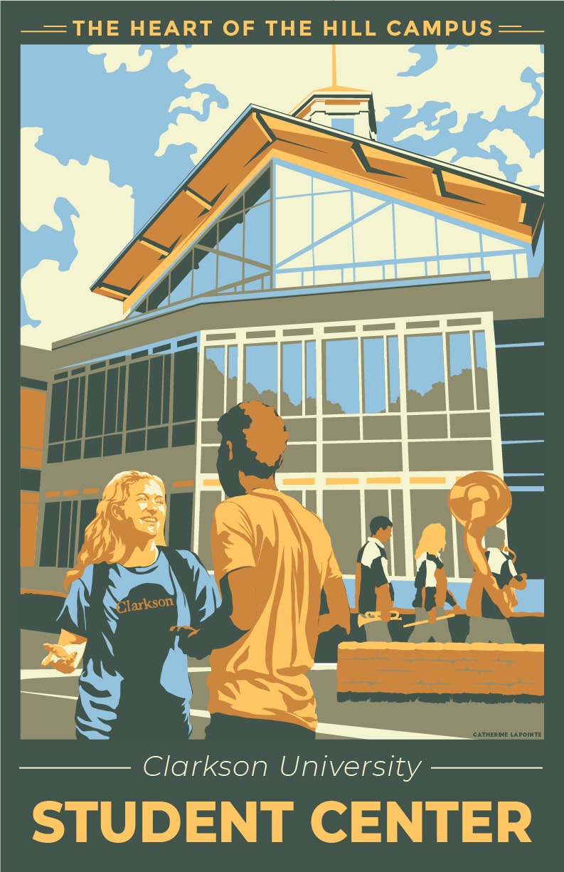 Student Center 11x17" Poster