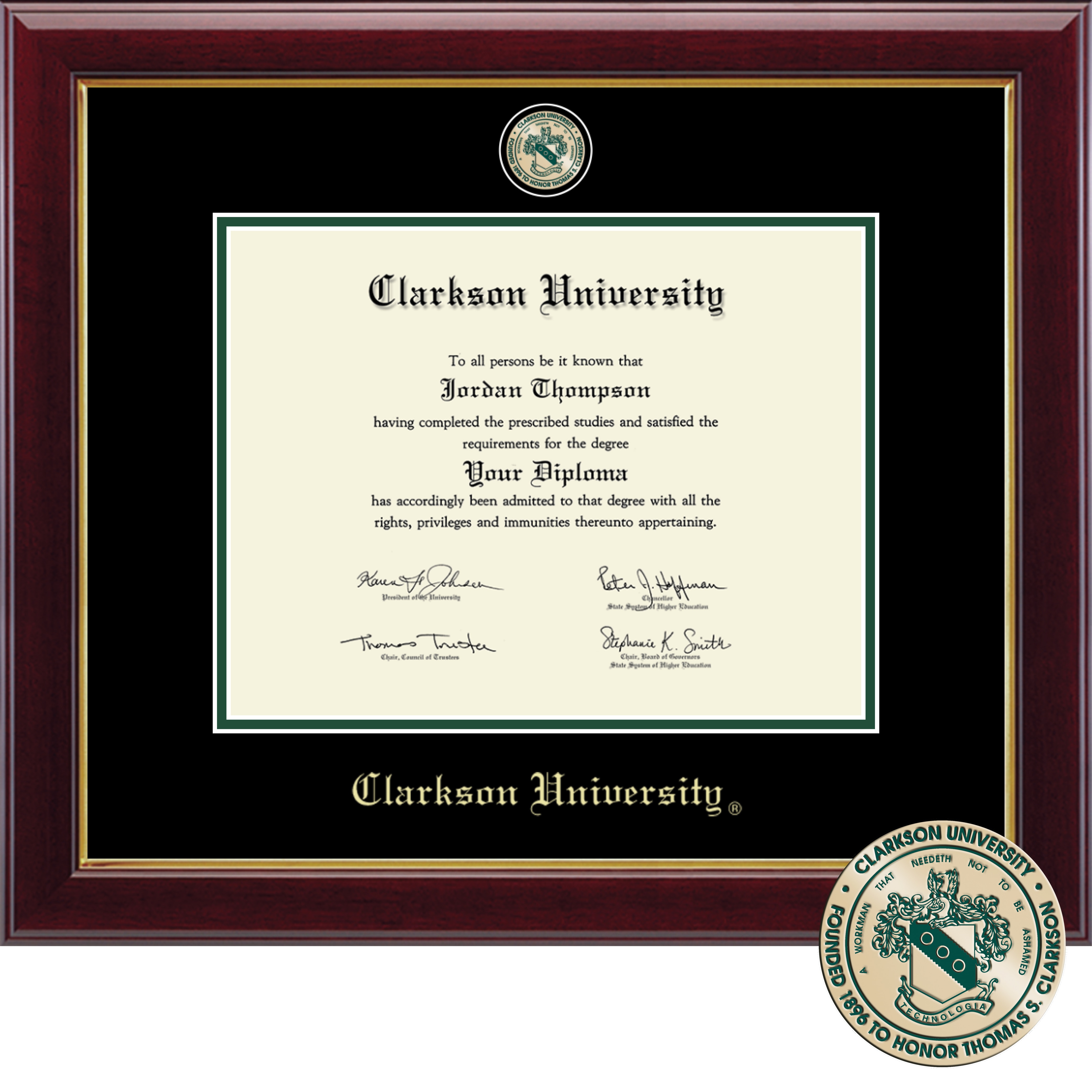 Church Hill Classics 8.5x11, Masterpiece, Gallery, Bachelors, Masters, PhD Diploma Frame