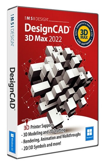 DESIGNCAD 3D MAX 2022 ACADEMIC FOR WINDOWS