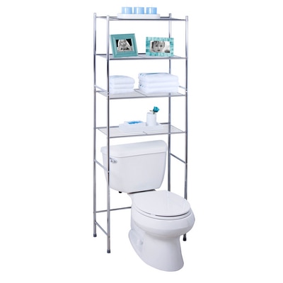 4 Tier Over the Toilet Storage Shelf