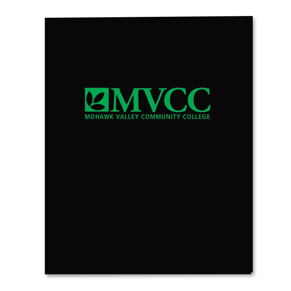 Roaring Twin Pocket Laminated Foil Portfolio 11 x 8.36