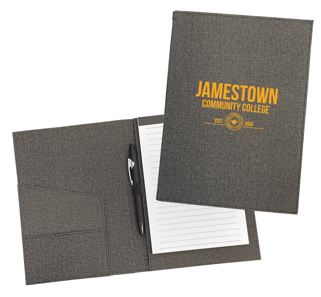 Imprinted Padfolio with Notepad