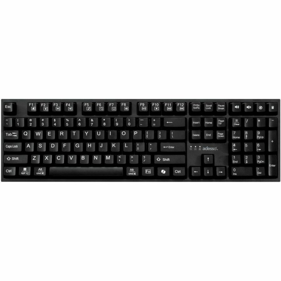 Adesso Multi-OS Mechanical Keyboard With CoPilot AI Hotkey