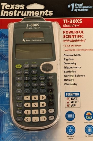 Texas Instruments TI-30XIIS Scientific Calculator (Navy)