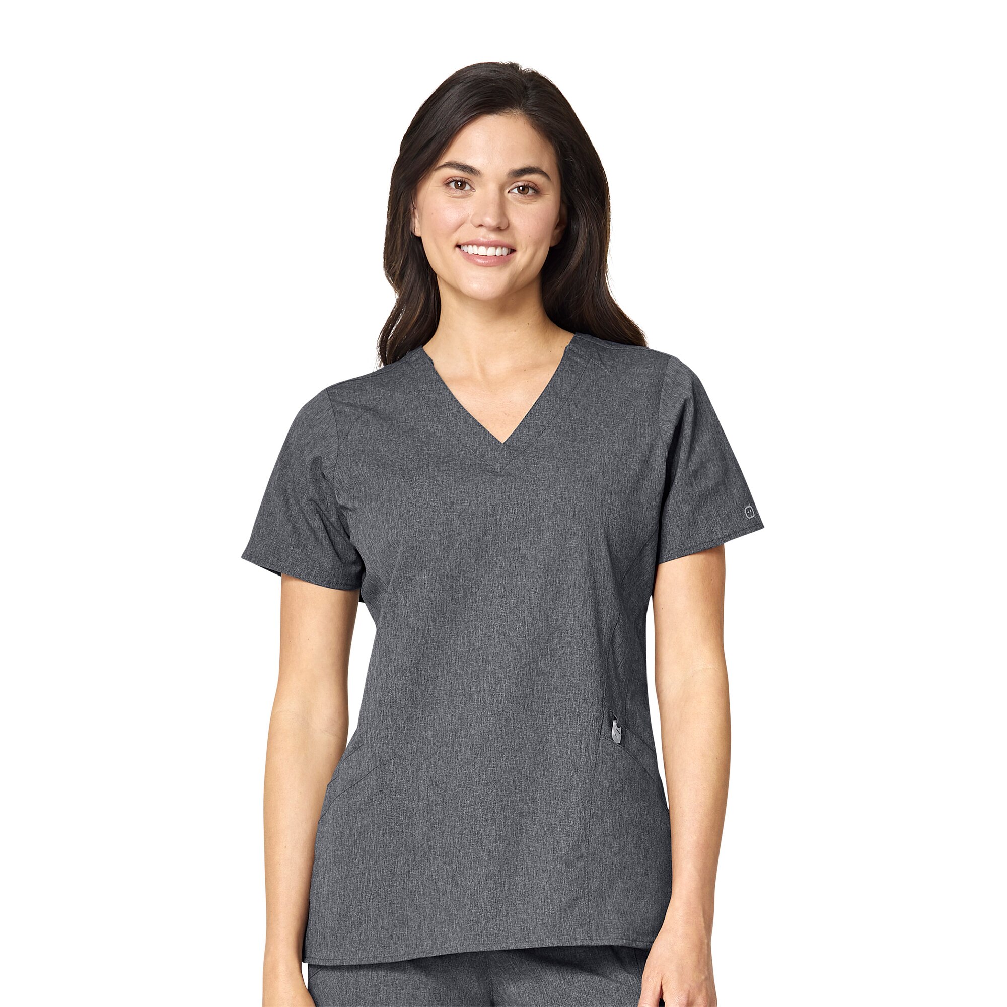 Medical Assisting Women's V-Neck Scrub Top, 6155