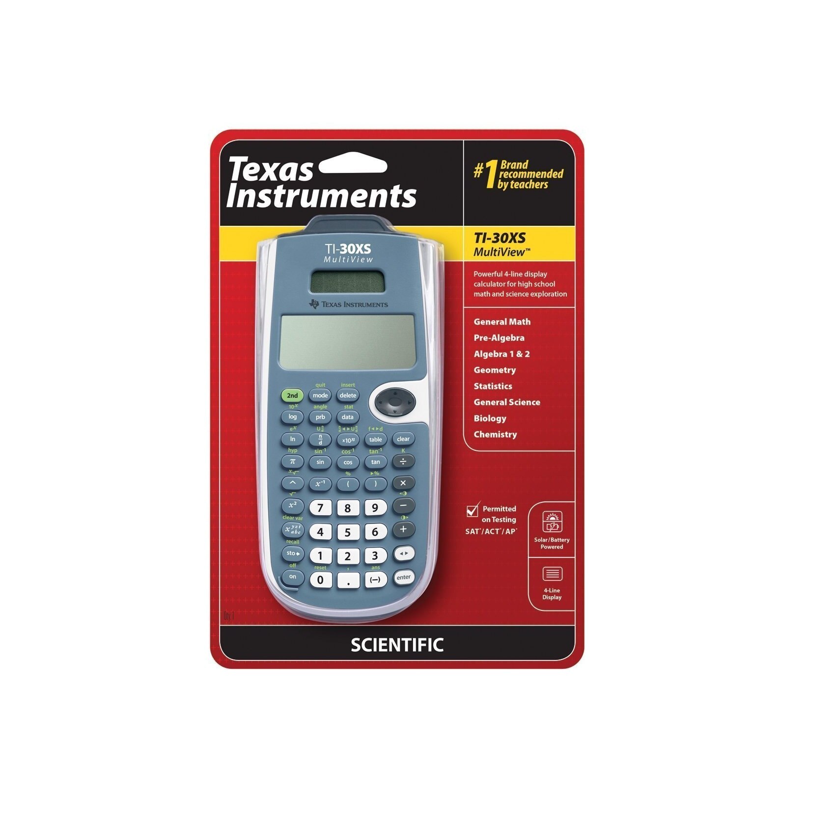 Texas Instruments TI-30XS MultiView Scientific Calculator