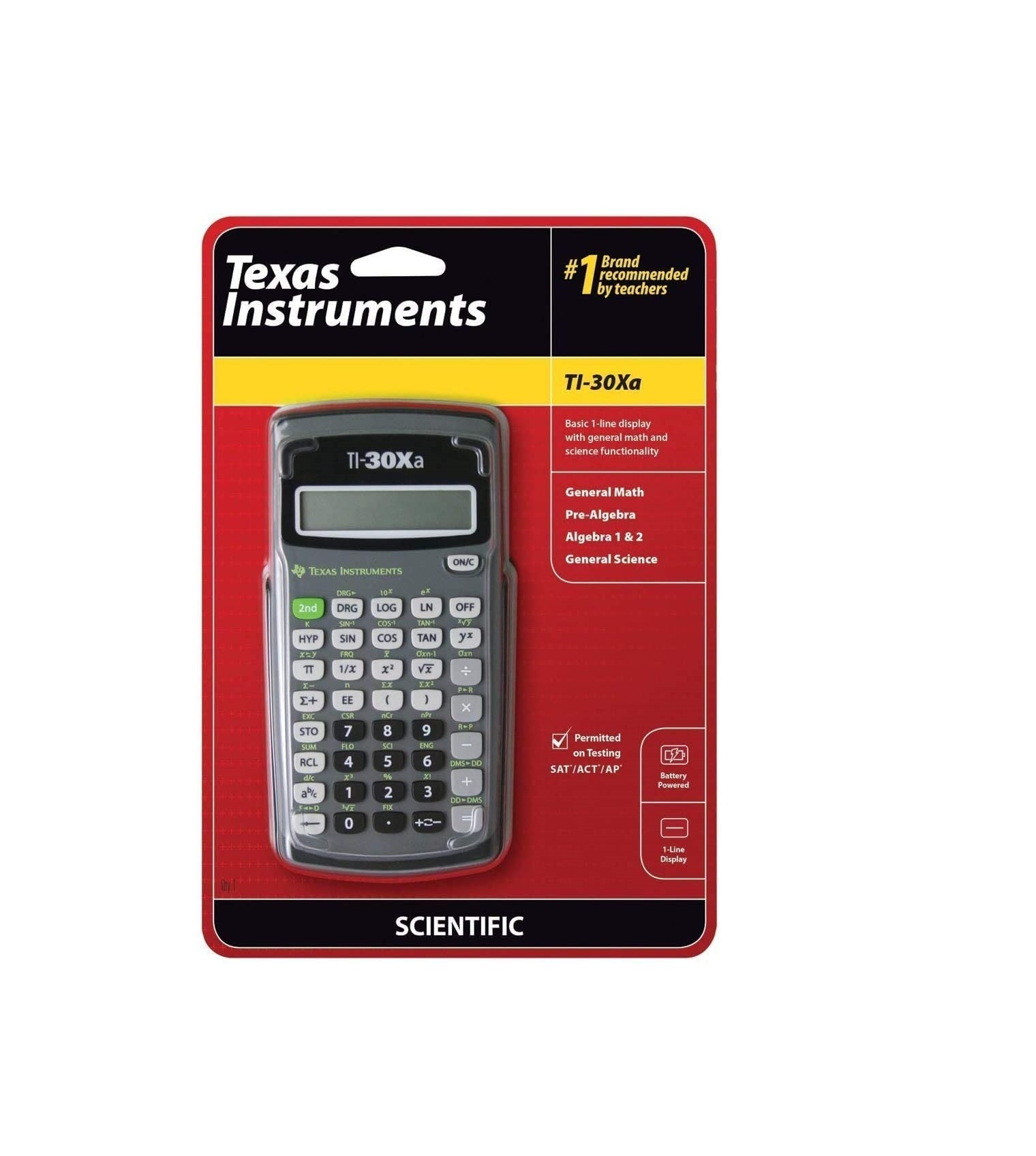 Texas Instruments TI-30Xa Scientific Calculator