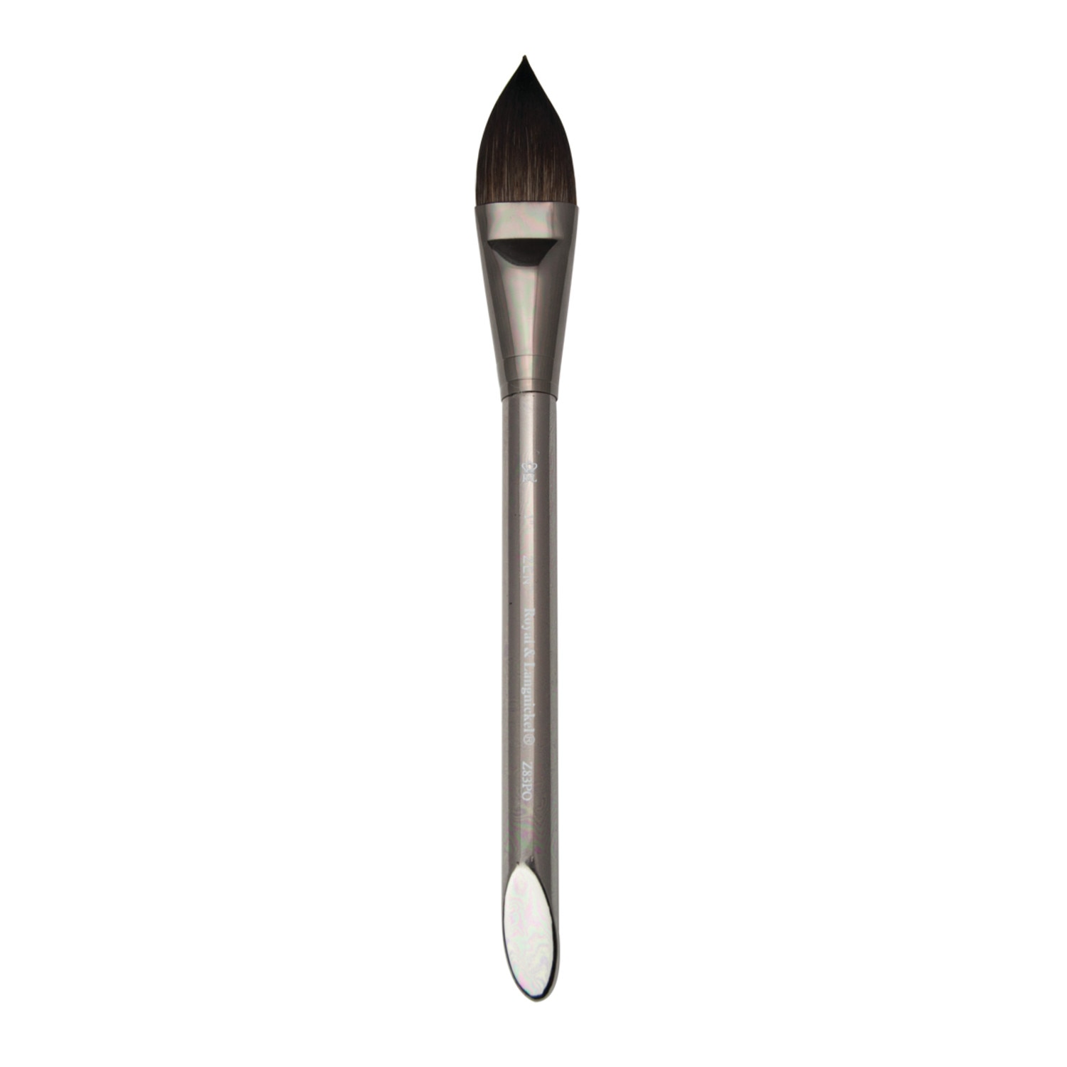 Zen Brush WC Short Handle Pointed Oval 1