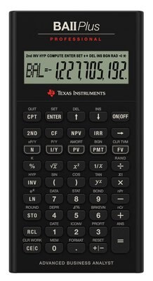 BAII+ Pro Financial Calculator