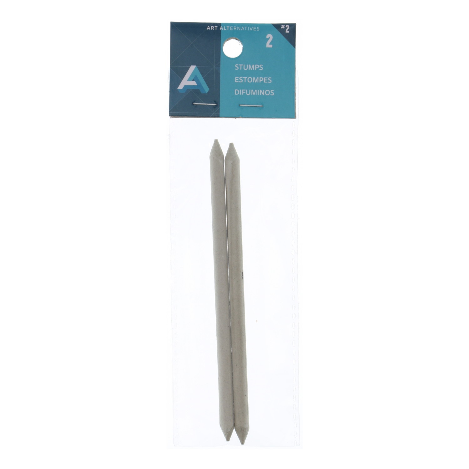 Art Alternatives Blending Stumps, #2, 2/Pkg., 3/16"