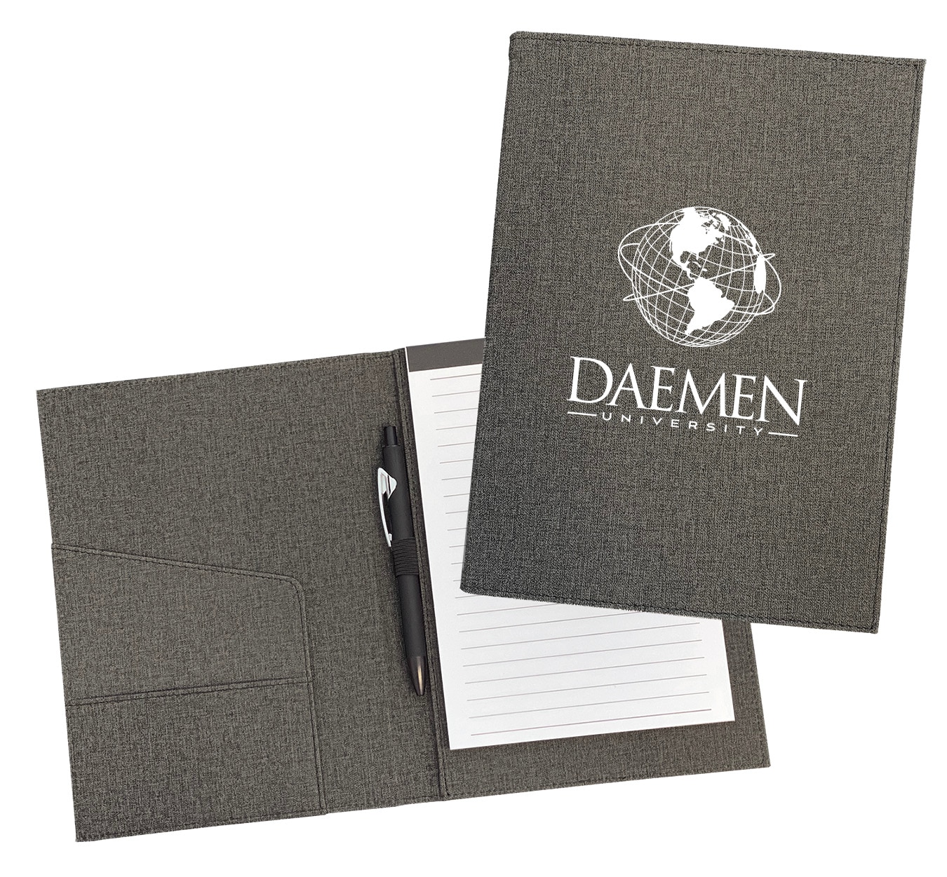 Imprinted Padfolio with Notepad