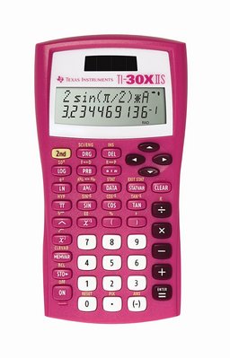 Scientific calculator with equation recall combines statistics and advanced scientific functions. Two-line display shows entries on the top line and results on the bottom line. Entry line on the top of the display shows up to 11 characters and can sc