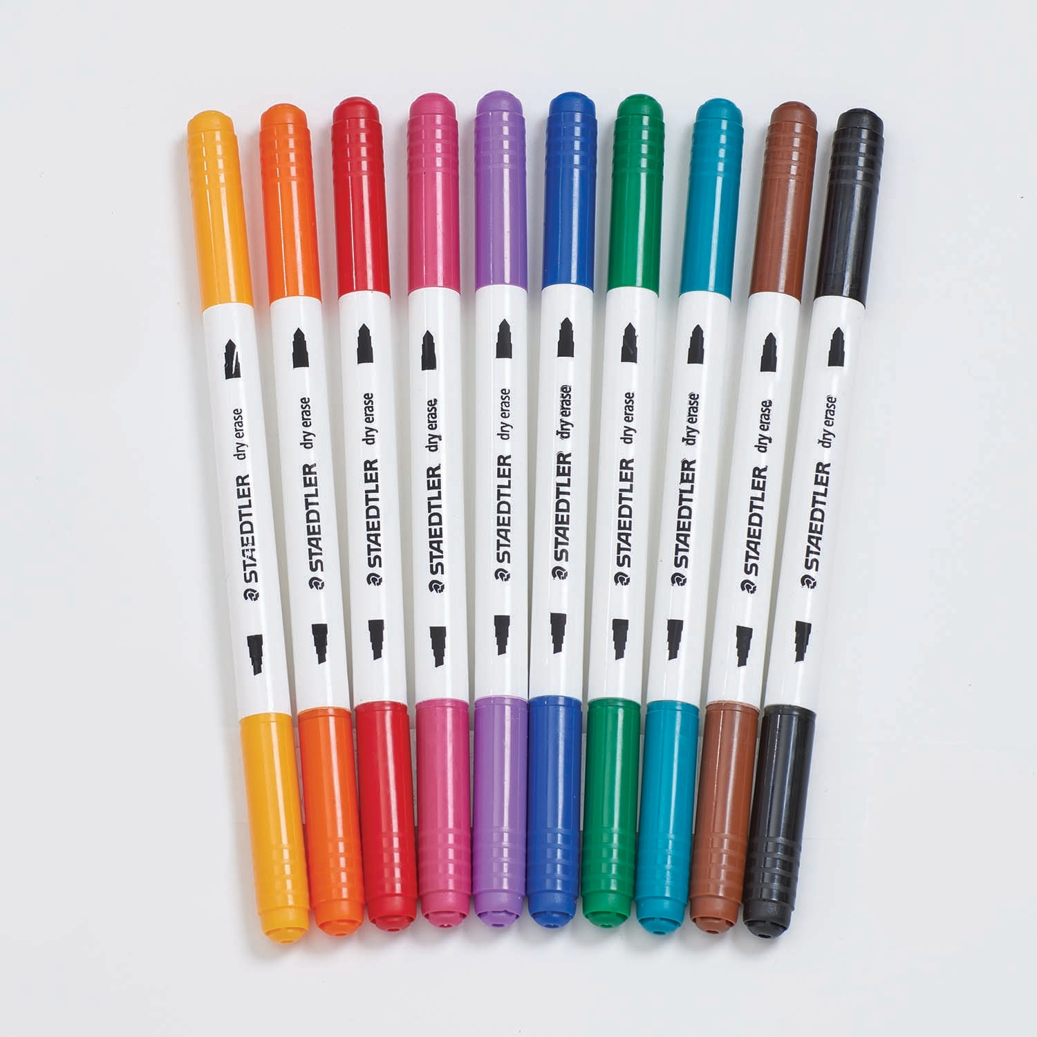 Staedtler Double-ended Dry Erase Pens 10pk