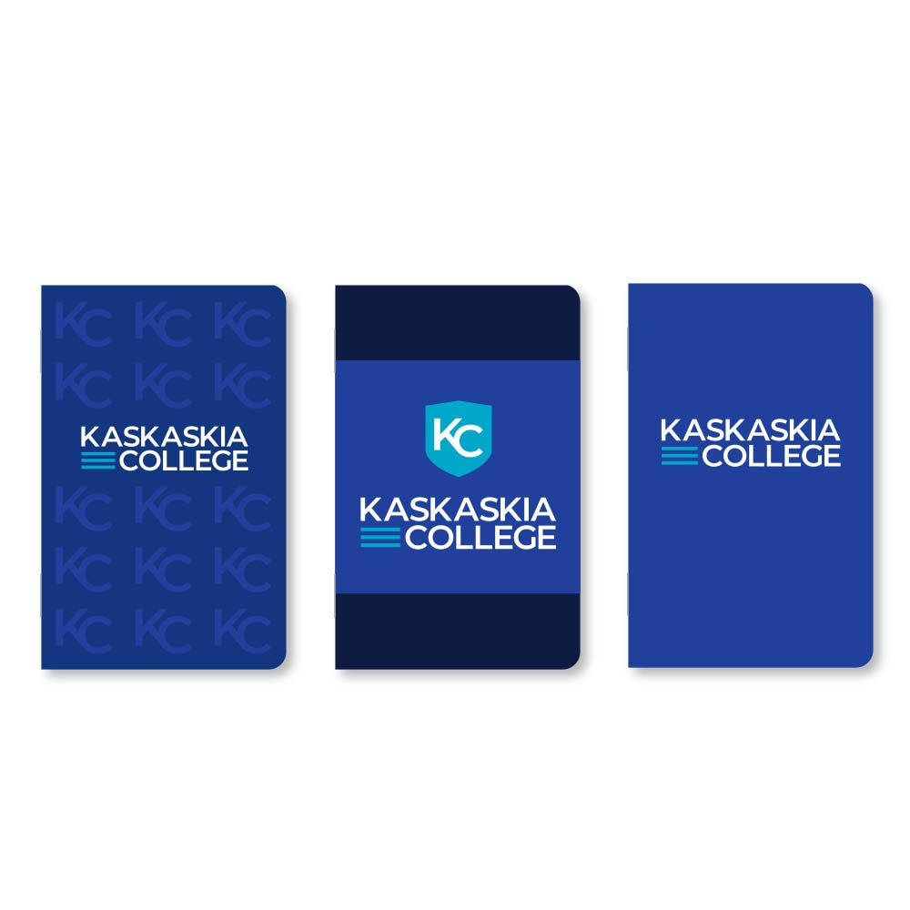 Set of 3 School Spirit Pocket Sized Mini Notebooks